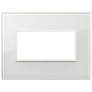 Placca 4M Bianco Totale Diamante VIMAR 21654.87