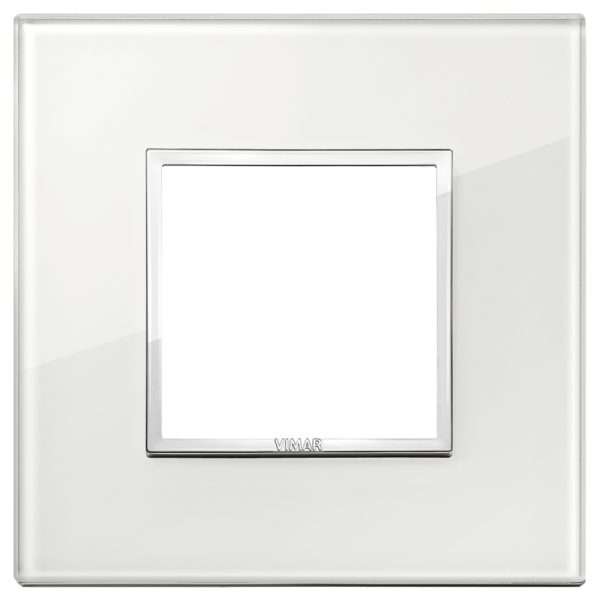 Placca 2M Bianco Diamante VIMAR 21642.70