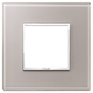 Placca 2M Grigio Perla VIMAR 21642.73