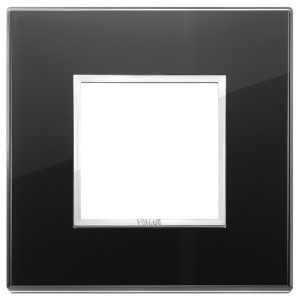 Placca 2M Nero Diamante VIMAR 21642.76