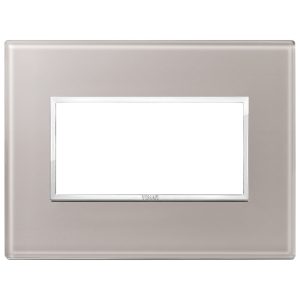 Placca 4M Grigio Perla VIMAR 21654.73