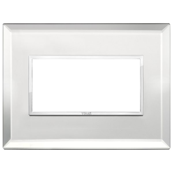 Placca 4M Argento Ghiaccio VIMAR 21654.72
