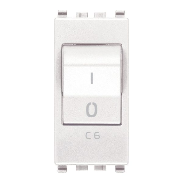 Interruttore Mt 1P+N C6 120-230V Bianco VIMAR 20405.06.B