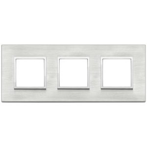 Placca 6M (2+2+2) Int71 Grigio Next VIMAR 21644.02