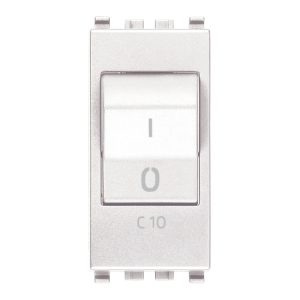 Interruttore Mt 1P+N C10 120-230V Bianco VIMAR 20405.10.B