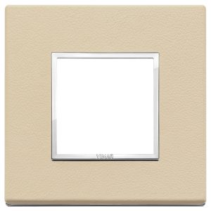 Placca 2M Crema VIMAR 21642.21