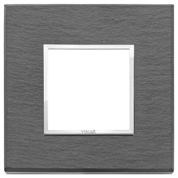 Placca 2M Ardesia A Spacco VIMAR 21642.52