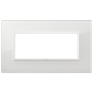 Placca 5M Bs Bianco Totale Diamante VIMAR 21649.87