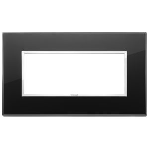 Placca 5M Bs Nero Diamante VIMAR 21649.76