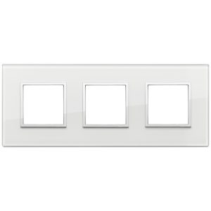 Placca 6M (2+2+2) Int71 Bianco Diamante VIMAR 21644.70