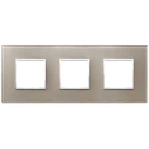 Placca 6M (2+2+2) Int71 Opale Bruno VIMAR 21644.74
