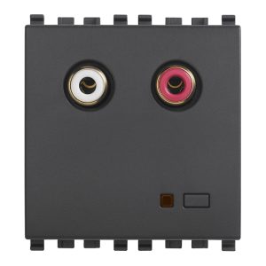 Ingresso Audio Rca 2M Grigio VIMAR 20582