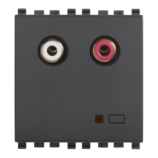 Ingresso Audio Rca 2M Grigio VIMAR 20582