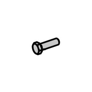 Vite 10X30 Te 8.8 Zincata Bianca Uni 5739 Ricambio Originale NICE V10X30.5101
