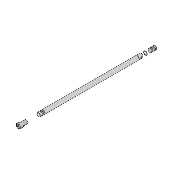 Gruppo Stelo Inox TITAN 3724 3724HS TTN3724HS Ricambio NICE SPAMG226B00