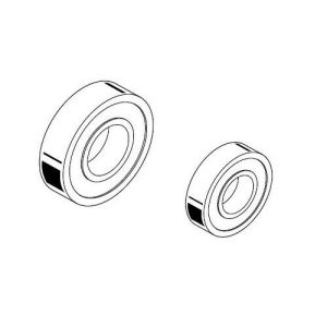Set Cuscinetti Conf. 3 Pezzi SLACE601 Ricambio Originale CARDIN 9995015