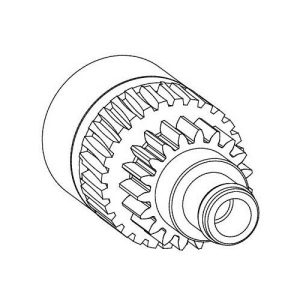 Assieme Albero Di Sblocco SLi324 Ricambio Originale CARDIN 999789