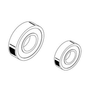 Set Cuscinetti Conf. 4 Pezzi SLi724 SLi1024 Ricambio Originale CARDIN 999801