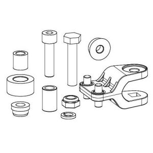 Accessori Braccio Drm BL824M BL824S BL3924MCB BL3924MRCB Ricambio CARDIN 999566