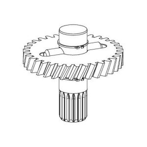 Albero Lento BLTOW24M BLTOW24S BLSTEALTH BLSTEALTHS Ricambio CARDIN 999868