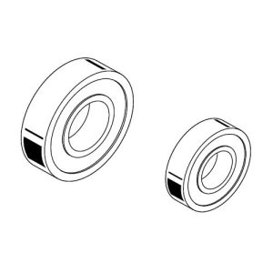 Set Cuscinetti Conf. 2 Pezzi BL3924MCB BL3924MRCB BL3924S Ricambio CARDIN 999879