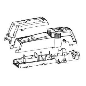 Assieme Scocche GLB249M GLB248M GLB249S Ricambio Originale CARDIN 999990