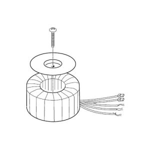 Trasformatore ZUT230VA GL124EBSS Ricambio Originale CARDIN 999507