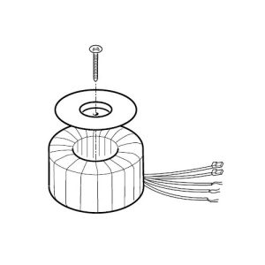 Trasformatore ZUT220VA-E Per Centrale Scheda Ricambio Originale CARDIN 999498