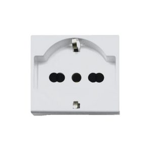 Presa Unel Bipasso 2P+T 10/16A Ral AVE 45590/15TS