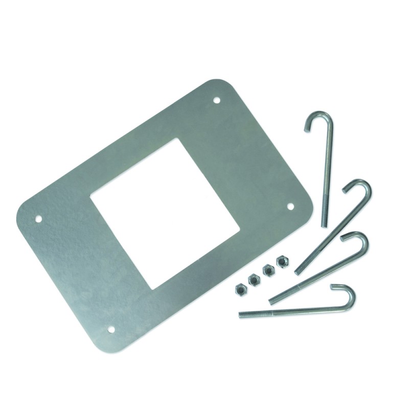 Base Di Ancoraggio Fondazione Con Zanche Per Barriera LBAR L-BAR NICE XBA17 Base Di Ancoraggio Fondazione Con Zanche Per Barriera LBAR L-BAR NICE XBA17