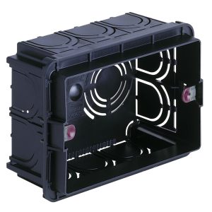 Scatola Incasso Rettang.Autoest. 3M Nero VIMAR V71303.AU