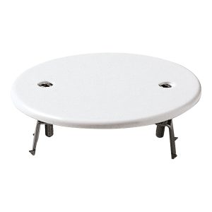 Coperchio Rotondo Ø 76Mm + Griffe Bianco VIMAR 02645