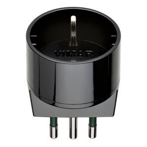 Adattatore S11 + P30 Nero VIMAR 00302