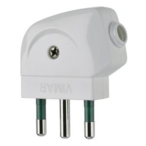 Spina 2P+T 16A S17 90° Bianco VIMAR 00212.B