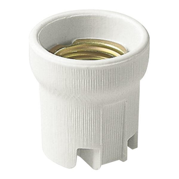 Portalampada E27 Ø43Mm Porcellana Bianco VIMAR 02174