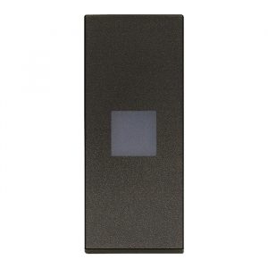 Tasto 1M Allineato Con Diffusore Nero VIMAR 31000.DG