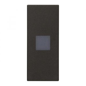 Tasto 1M Con Diffusore Assiale Nero VIMAR 31000A.DG