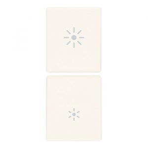 Due Mezzi Tasti 1M Dimmer Bianco VIMAR 31480.RB