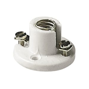 Portalampada E10 Base Porcellana Bianco VIMAR 02197
