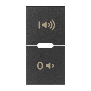 Tasto 1M Simboli On/Off Volume Grigio VIMAR R19531.24