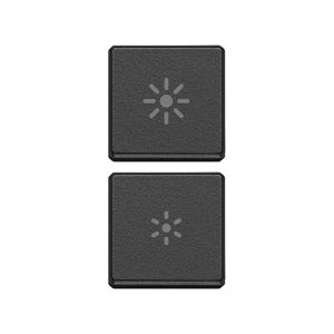 Due Tasti Flat Dimmer Grigio VIMAR 22751.3.03