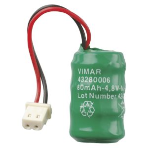 Batteria Ricaricabile Ni-Mh 4,8V 80Mah VIMAR 00910