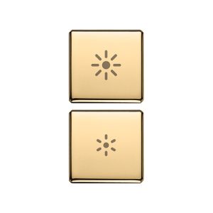 Due Tasti Flat Dimmer Oro VIMAR 22751.3.82
