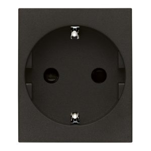 Presa Sicury 2P+T 16A Tedesco Nero VIMAR 30208.G