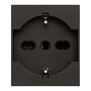 Presa 2P+T 16A Universale Nero VIMAR 30210.G