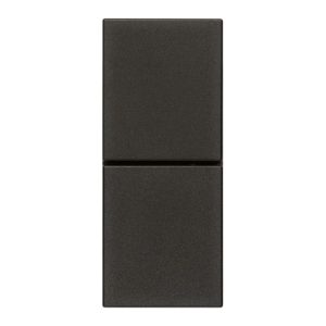 Due Pulsanti Indip. No+No 10A Nero VIMAR 30066.G