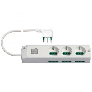 Presa Mult.3P30+6P17/11+Int.+S1790° B.Co VIMAR 00437.CC.B