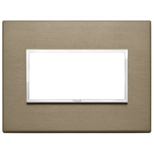 Placca 4M Bronzo Scuro VIMAR 21654.05