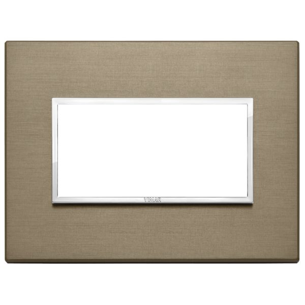 Placca 4M Bronzo Scuro VIMAR 21654.05