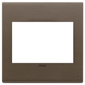 Placca 3M Bs Bronzo Scuro Spazzolato VIMAR 22648.12